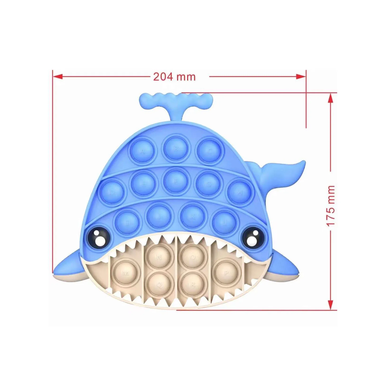 

Sensory Toy Push Fidget Pops Needs Squish Adult Child Funny Pop Anti-stress Fidget It Triceratops Whales Stress Relief Toy