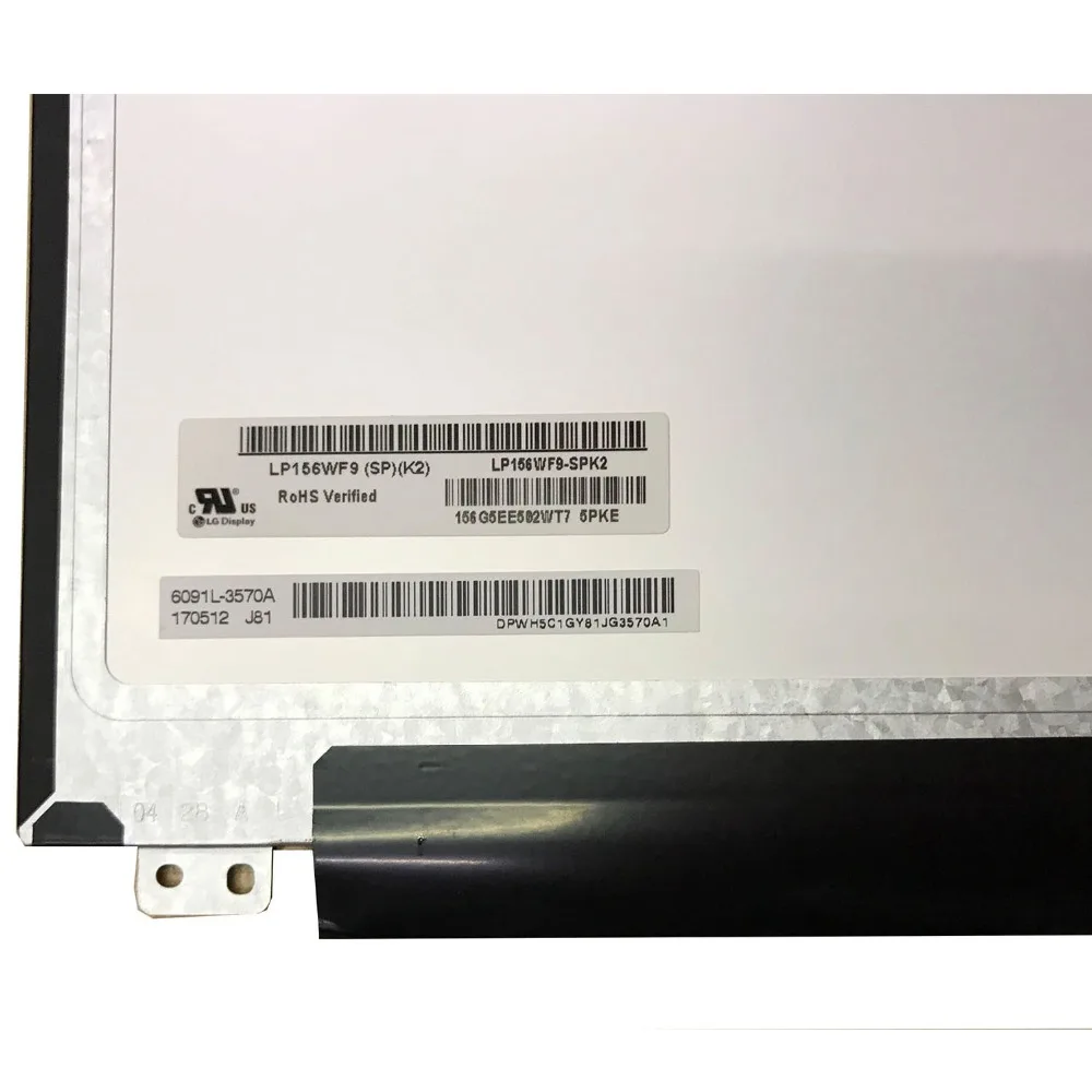 

IPS LP156WF9-SPK2 Matrix for Laptop 15.6" LP156WF9 SPK2 LP156WF9 (SP)(K2) for ASUS X510UQ S510UA FHD 1920X1080 30Pin Matte Panel