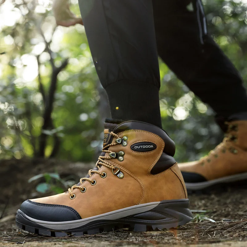 

39-46 winter boots men Non-Slip Comfortable 2019 warm winter men shoes #NXA9705