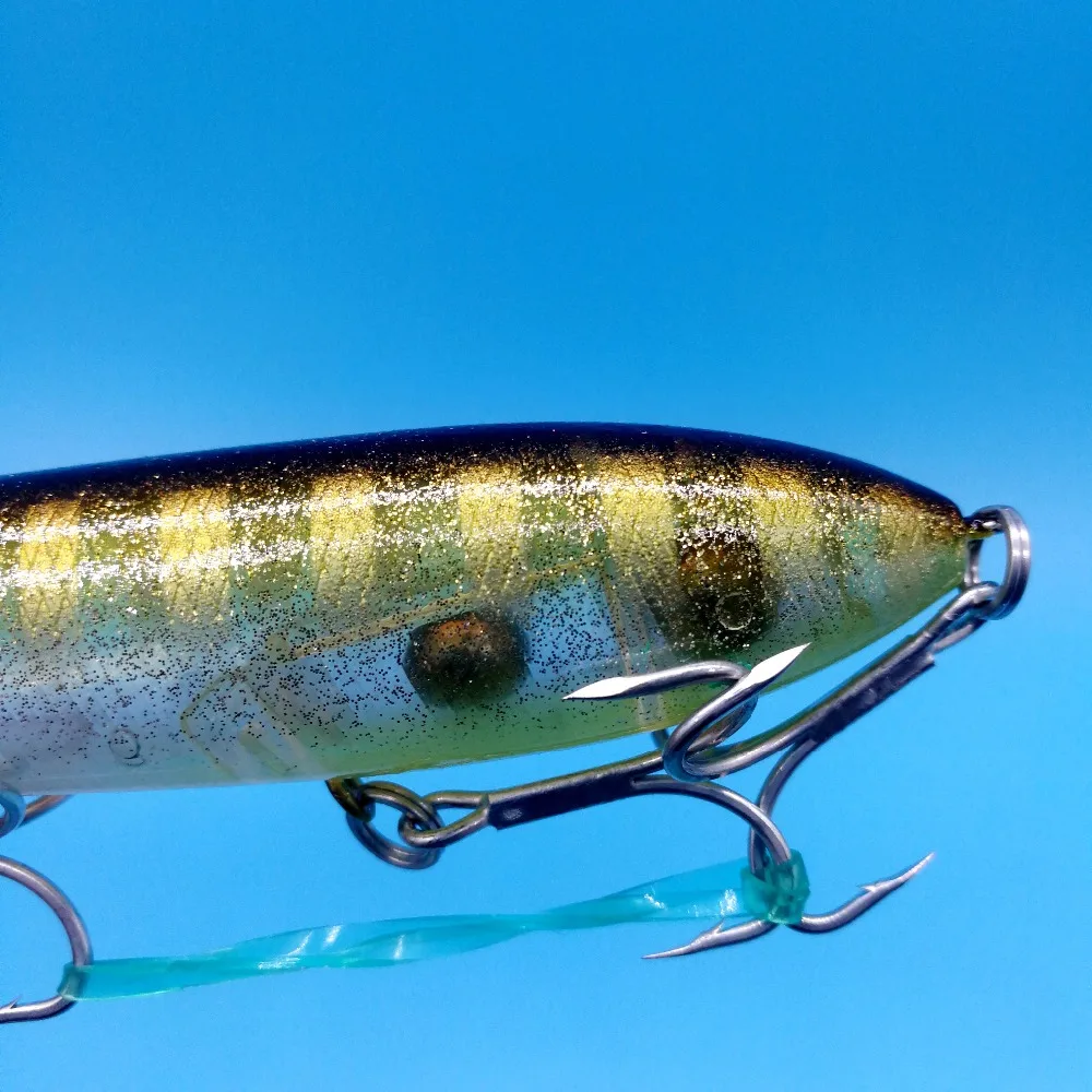 HOOFISH, 3 шт./лот, Поппер, приманка для рыбалки, 26 г/12,5 см, 8 цветов, для поверхности воды, карандаш, жесткая приманка, искусственная приманка