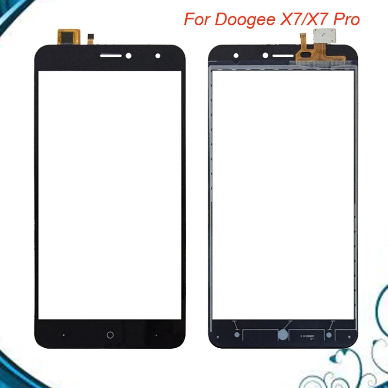 Для Doogee X7 Pro Touch 100% протестированный сенсорный экран Сенсорная панель дигитайзер