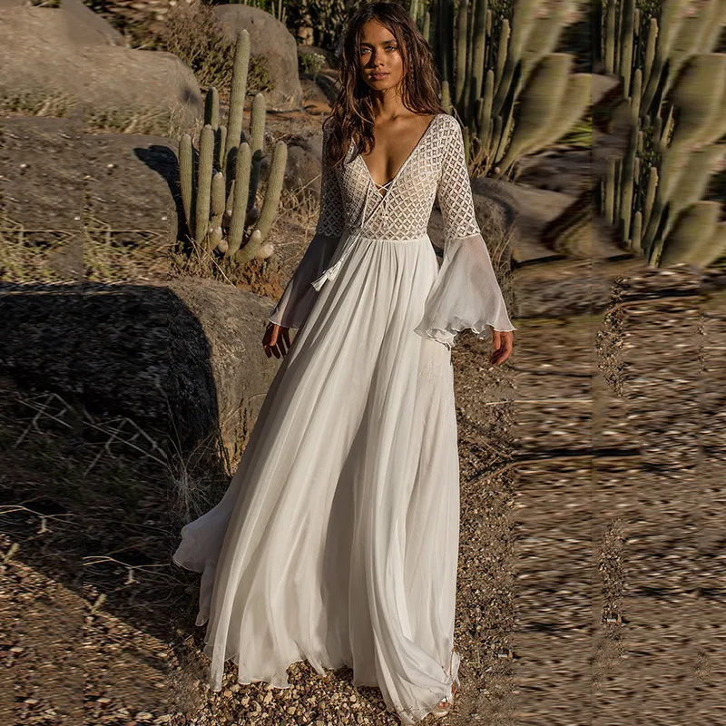 ДЛИННЫЙ КРУЖЕВНОЙ пляжный купальный костюм накидка для пляжа женский туника