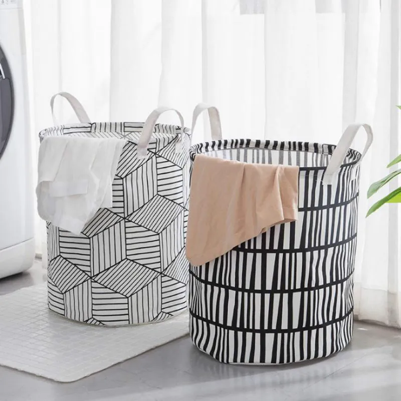 Складной мультфильм Водонепроницаемый корзина для белья 1 шт. ванной комнаты