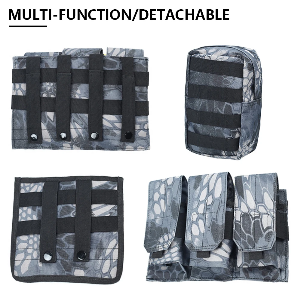 

Airsoft Military Tactical Vest Molle Combat Assault Plate Carrier Tactical Vest 12 Colors CS Outdoor Clothing Hunting Vest