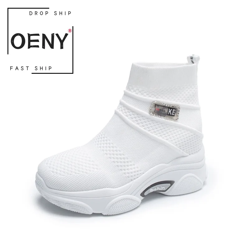 

Women Sneakers Shoes Casual Flat Platform Sneakers Female 2020 Fashion Comfortable Air Mesh Vulcanized Shoes Walk Running Shoes