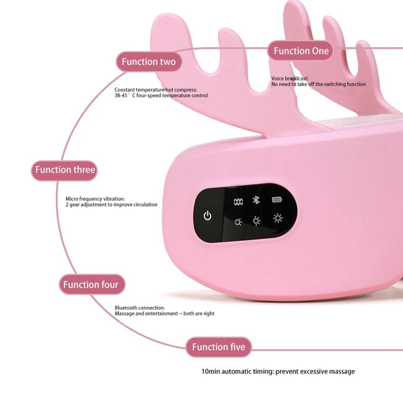 

Bluetooth Music Therapy Massage Eye Care 38-45 Constant Temperature Eye Vibration Massager Eye Care Instrumen