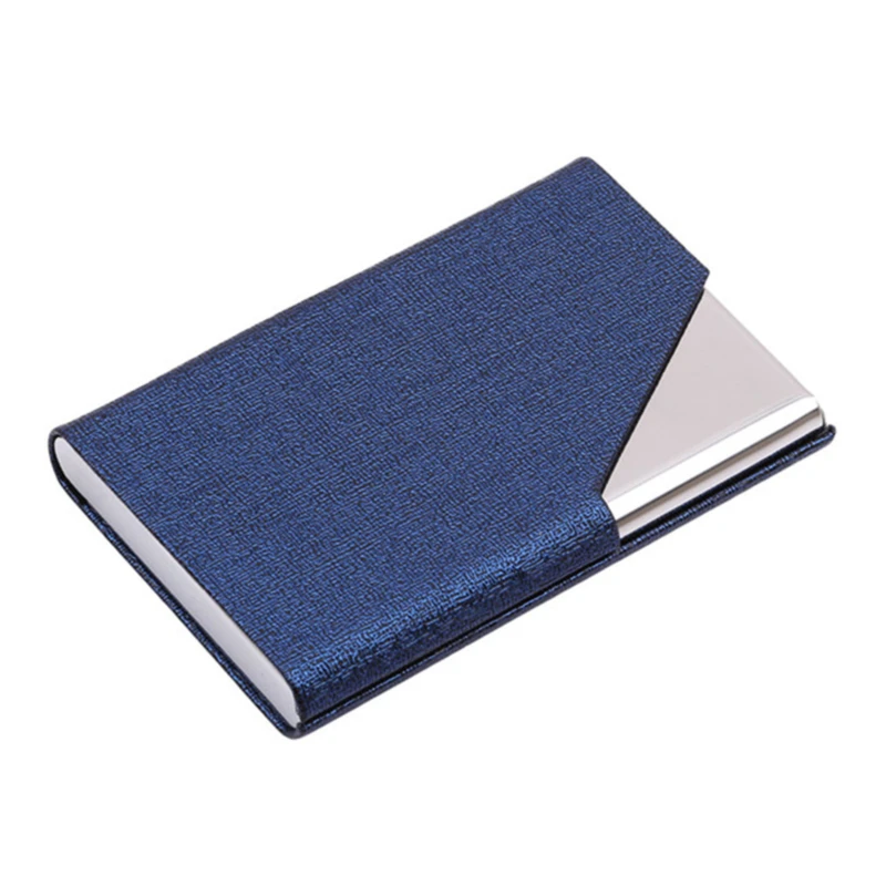 

Professional Business Card Holder with Magnetic Buckle Slim Stainless Steel Pocket Business Name Card Carrier Case