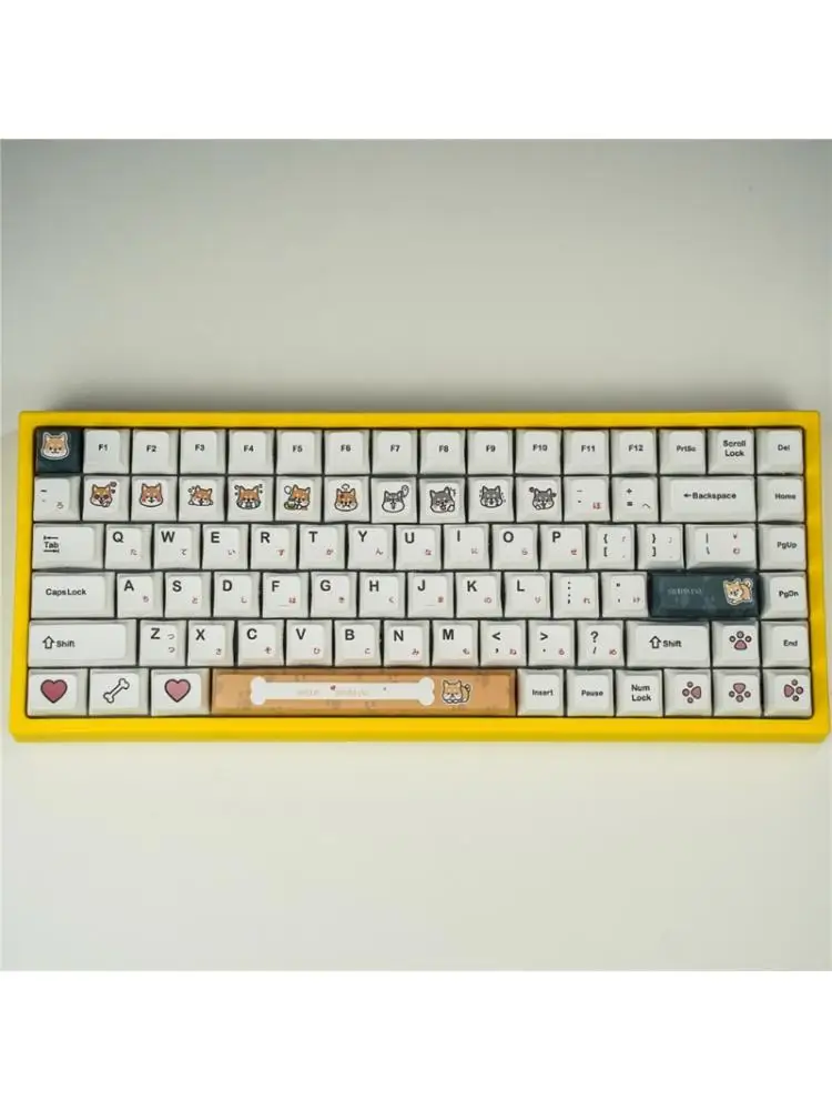 

116 Keys / Set XDA Profile Key Cap PBT Dye-Sub Keycap For MX Switch Shiba Inu