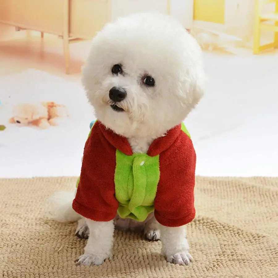 Зимняя теплая фланелевая куртка для собак | Дом и сад
