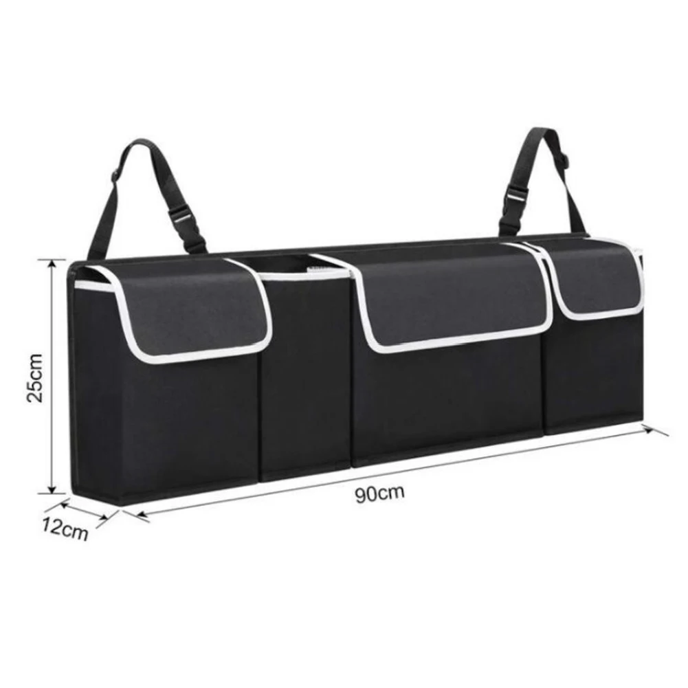

Car Rear Seat Multi Pockets Sundry Storage Bag Vehicle Trunk Accessory Organizer