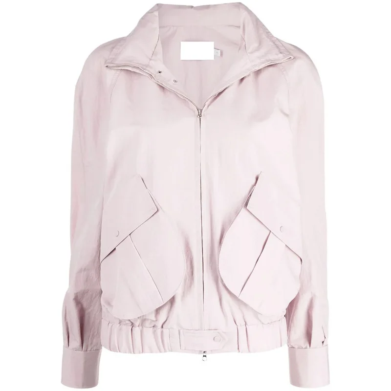 

Women Jacket 2021 Summer New Sun Protection Clothing Women Loose Drawstring Hooded Large Pocket Jacket Thin Breathable Coat