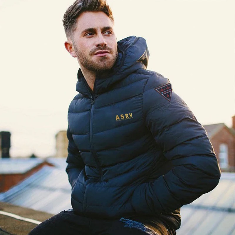 Новинка 2019 модные куртки Мужская парка casaco masculino осенне-зимняя теплая верхняя
