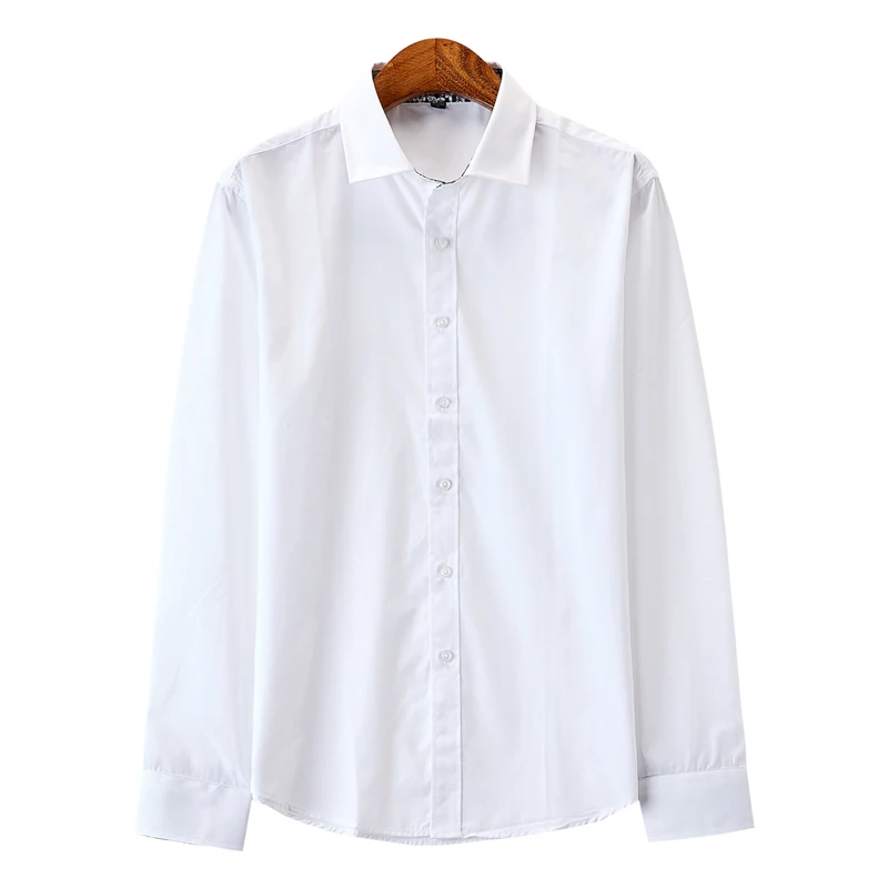 2021 новые белые футболки с длинными рукавами для мужчин большой Размеры 5xl Бизнес