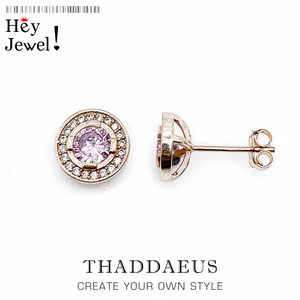 Женские круглые серьги-гвоздики светло-Луны, модные ювелирные украшения в европейском стиле, подарок из стерлингового серебра 2022 пробы, 925