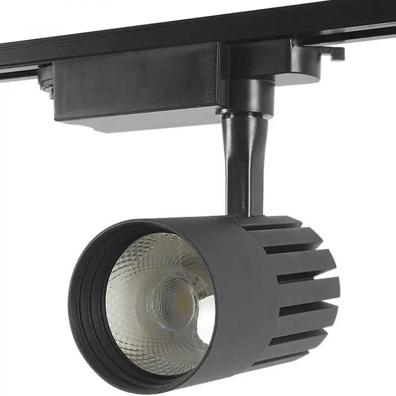 

8PCS 20W 30W LED COB Track light aluminum Ceiling Rail Track lighting Spot Rail Spotlights Replace Halogen Lamps