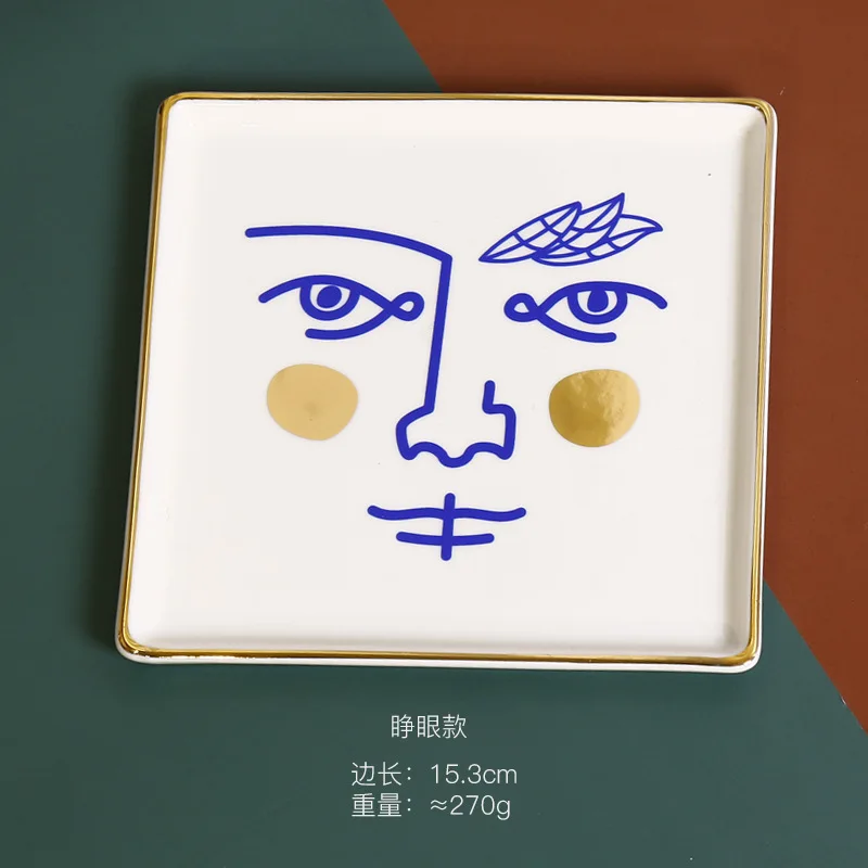 CuteLife милый лоток для хранения керамики десертная тарелка хлеба скандинавский