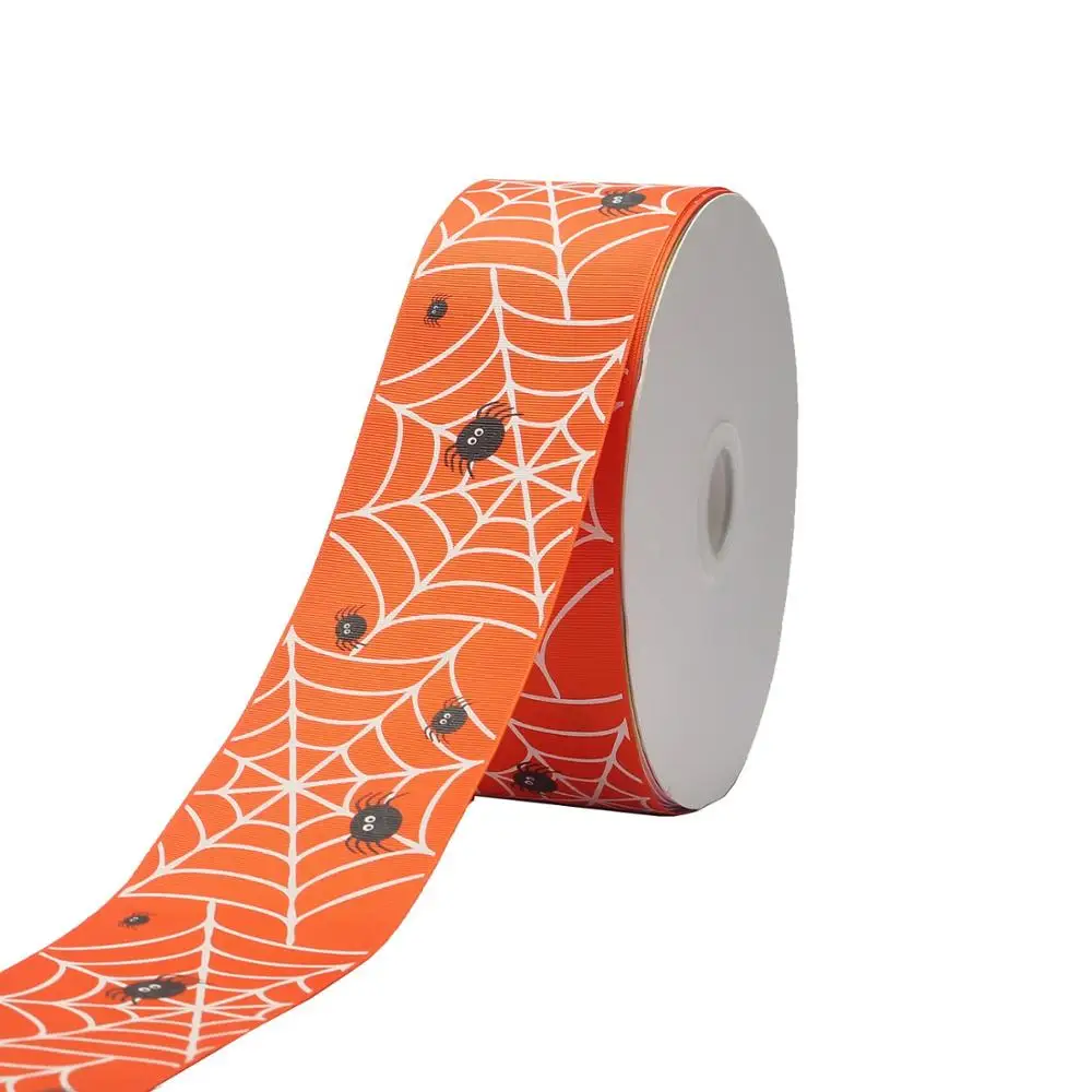 Репсовая лента в виде черепа для Хэллоуина 5 ярдов 3 дюйма 75 мм аксессуары