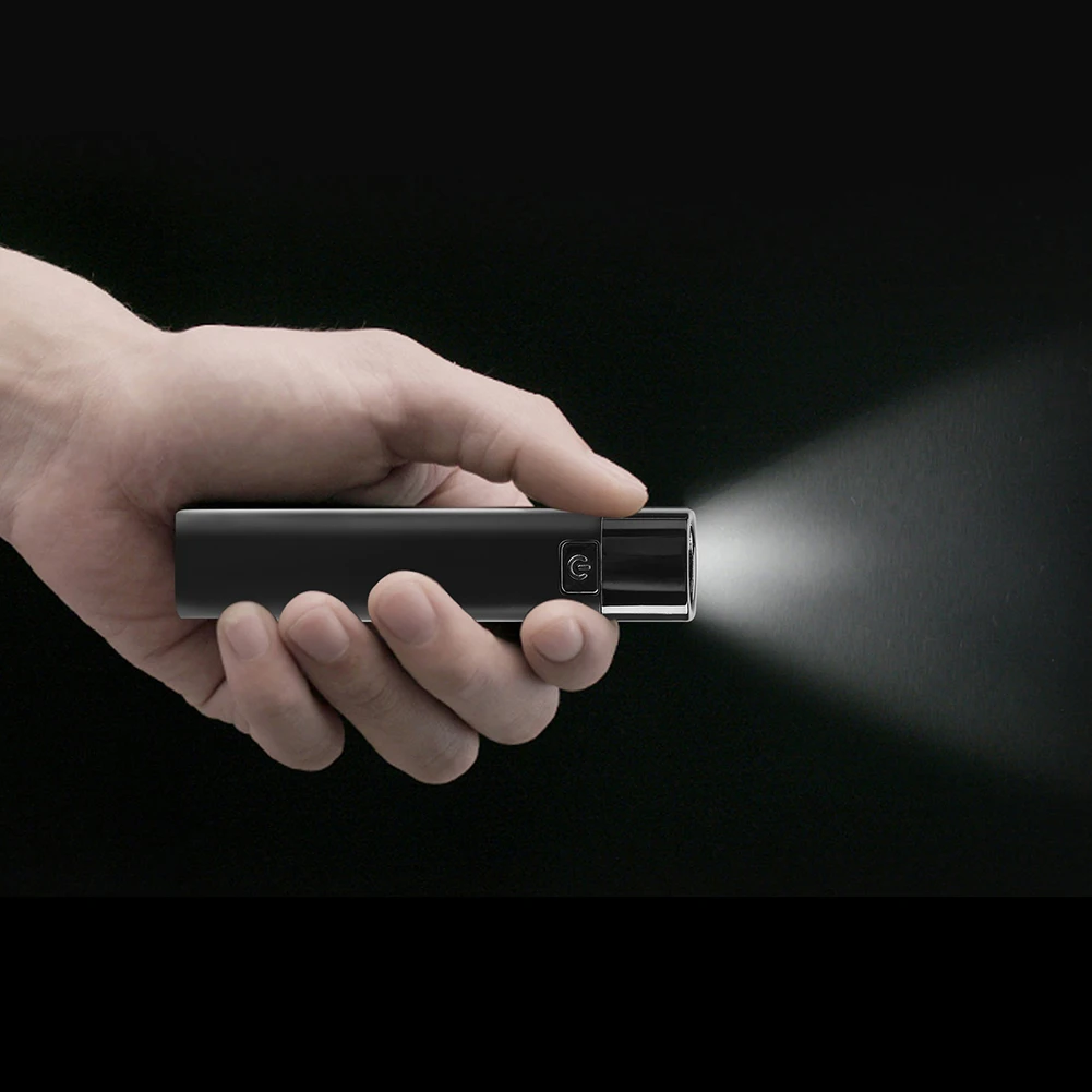 

LED Light USB Flashlight Outdoor Hiking Portable Adjustable Night Lighting