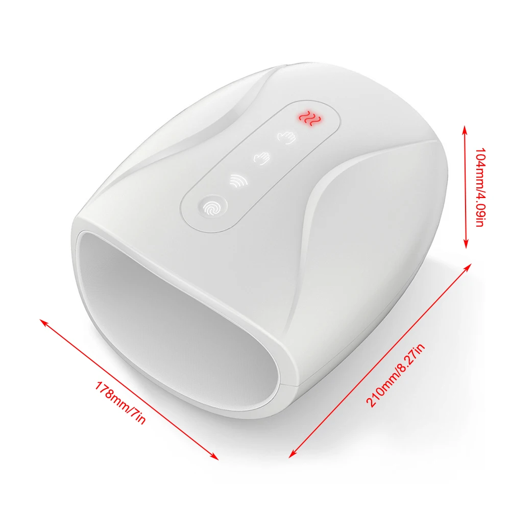 

Electric Hand Warmer Massager Machine Heat Physiotherapy Equipment Palm Hand Finger Massager Air Pressure Heat Compress