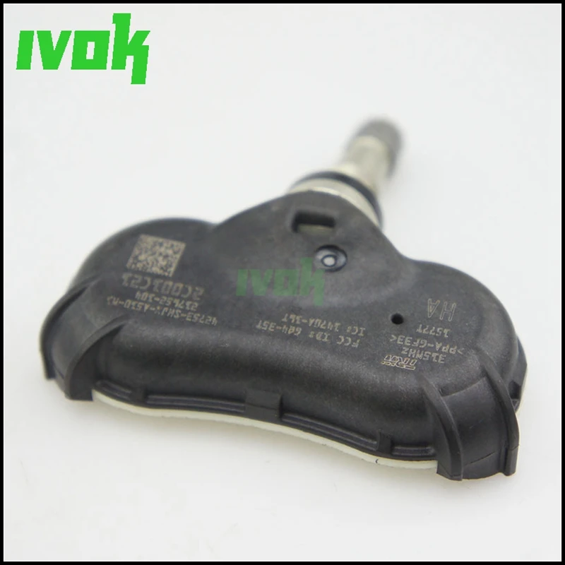 4 шт./лот оригинальные датчики давления в шинах TPMS для Honda 42753-SHJX-A510-M1 217652-104 315 МГц |