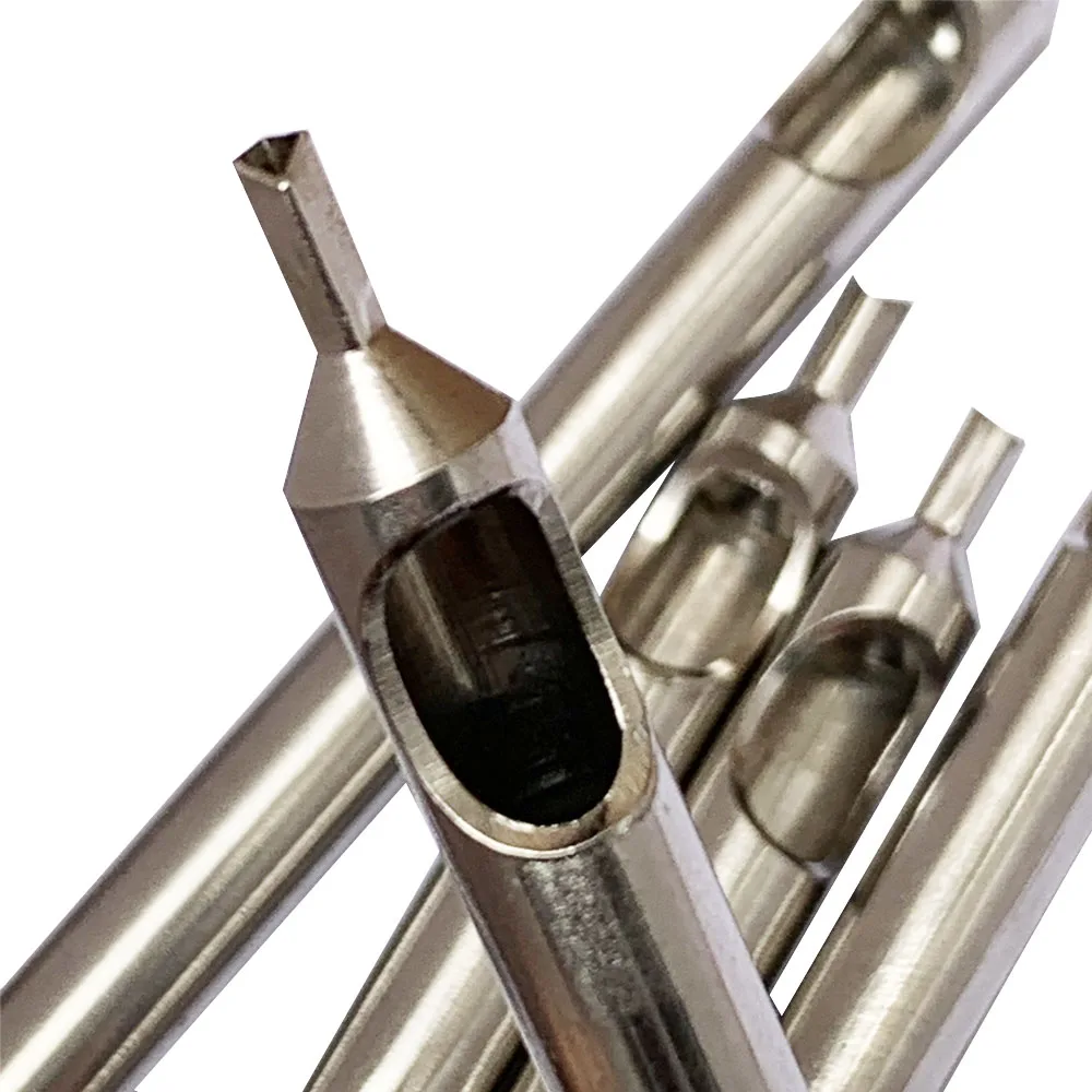 5 шт. набор длинных наконечников для тату из нержавеющей стали|Наборы татуажа| |