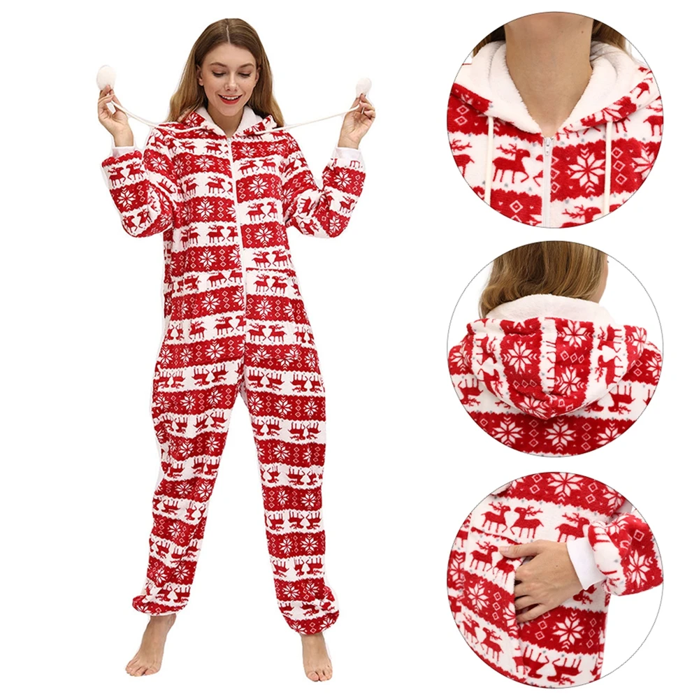 

long sleeve hooded onsie Flannel warm onesies for adults Whole one piece animal pajamas Kugurumi sleepwear # ocpu