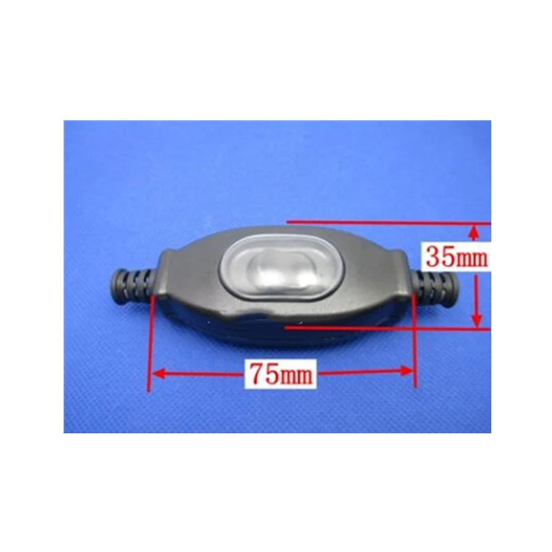 

100 шт. круглый провод серебряный контакт двойной выключатель пылезащитный выключатель CE ZJXXDZ 3A 250V