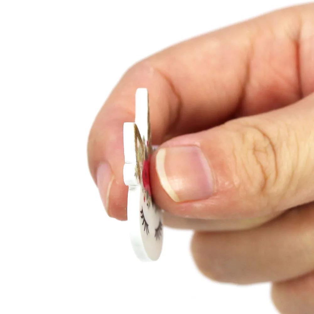 10 шт./лот кабошоны для головы лошади из полимера луков мультяшных коней плоские