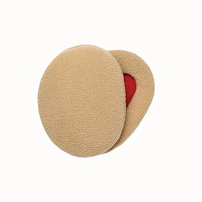 

1pair Earmuffs Adult Women Man Winter Earbags Bandless Ear Warmers Ear Muffs Fashion Fleece Protable Earmuffs Ear Cover New