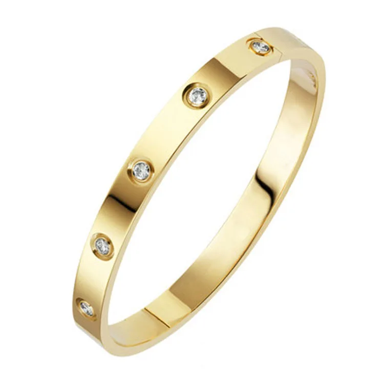 

Beautiful Lovers Bracelets Zircon-encrusted Copper Charm Bracelets Bangles And Bangles Cubic Copper For Woman Jewelry Gifts