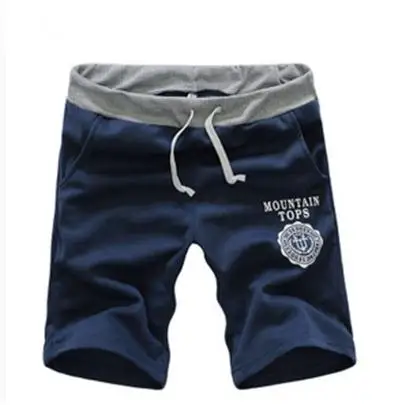 D020 Navy blue Летние мужские шорты для бега, спортивные шорты для бега, шорты для фитнеса, быстросохнущие мужские спортивные тренажерные залы с карманами и эластичной резинкой на талии, короткие штаны - Цвет: D020 Navy blue
