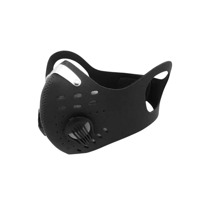 

Face Masks Anti-saliva Anti Haze Mounting Ear Design Activated Carbon Dust-proof Cycling Double Valves PM2.5 Respirator Warmer