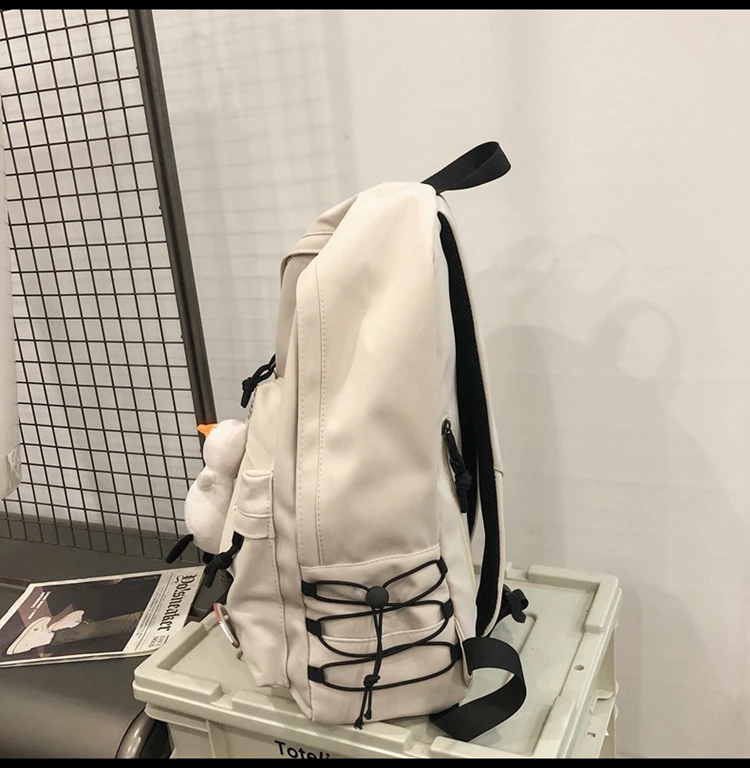 

2532 new schoolbag Korean version of high school student backpack niche design Japanese backpack
