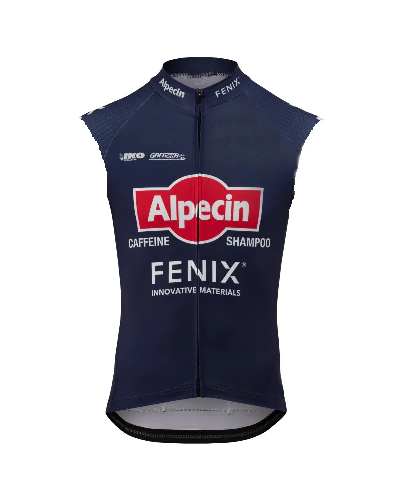 

Ветрозащитный 2020 ALPECIN FENIX TEAM BLUE ONLY, велосипедный жилет без рукавов, жилет, джерси, одежда для велоспорта, размер XS-4XL