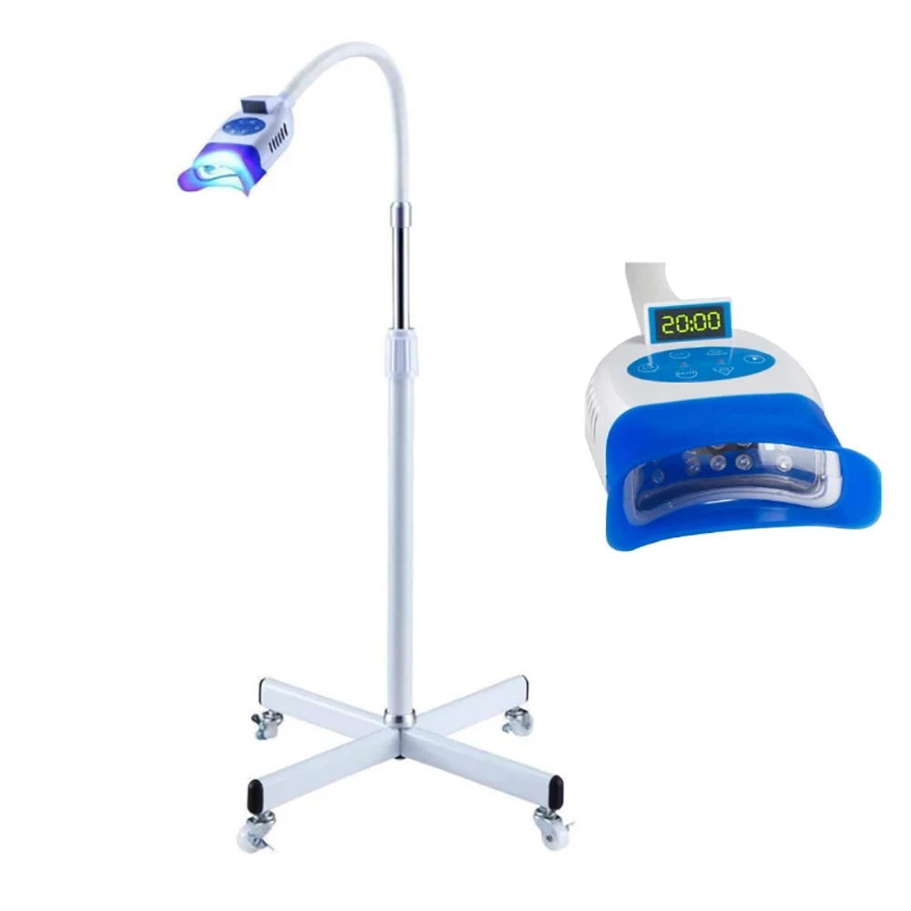 Dental Unit Floor Standing Type Oral Lamp Bleaching Cold Light LED Teeth Whitening Machine