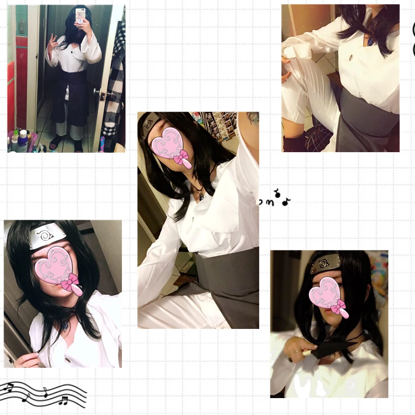 Наруто Hyuga Neji второго поколения полный набор Косплей Костюм Костюмы, Идеальный заказ для вас