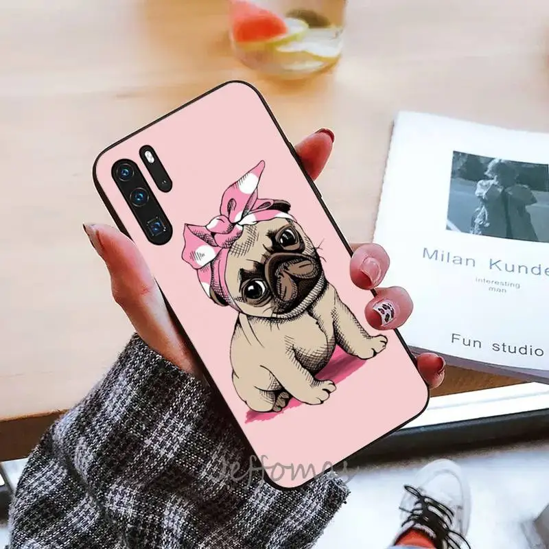 Мягкий резиновый чехол для телефона Huawei P9 P10 P20 P30 Pro Lite smart Mate 10 20 Y5 Y6 Y7 2018 2019|Бамперы|