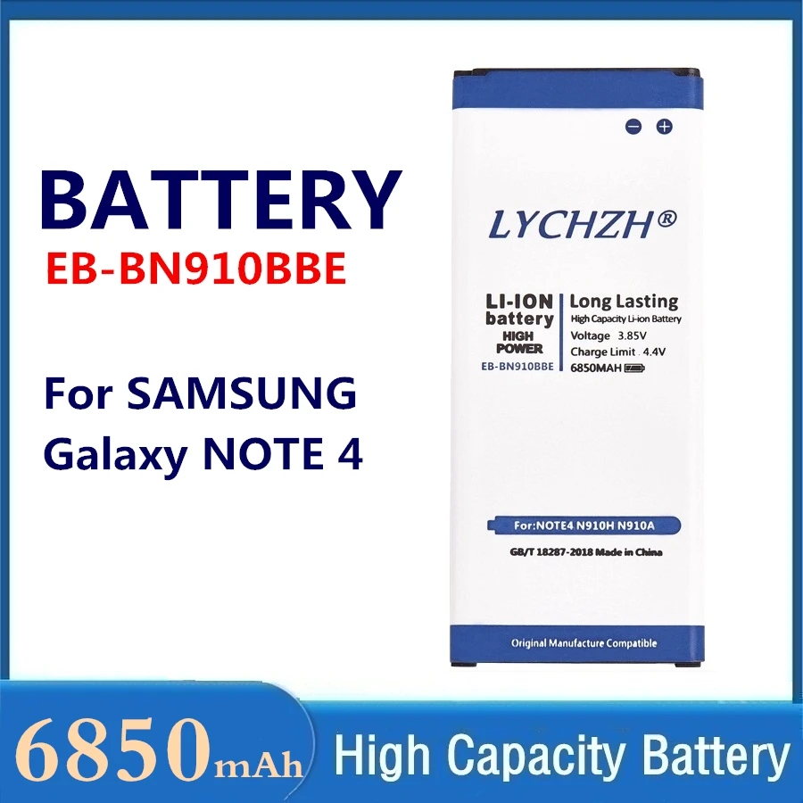Оригинальный чехол для Samsung Galaxy NOTE 4 запасная батарея N910 N910F N910A N910V N910P N910T N910H EB-BN910BBE