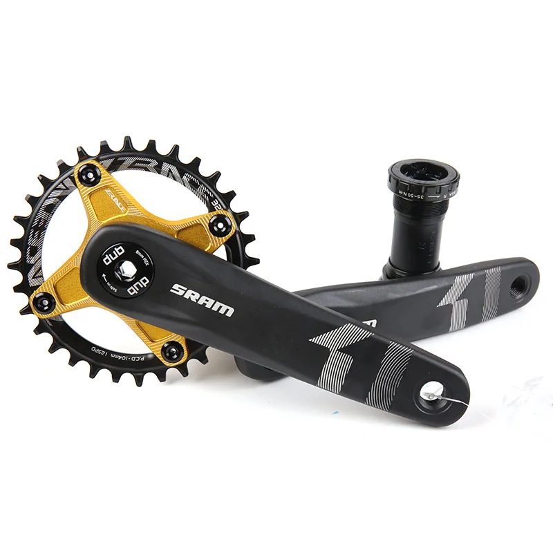 

SRAM SX EAGLE 12 SPEED Crankset X1 1000 MTB Crankset 170mm 175mm with 32/34/36T ZRACE 7075 Aluminum CNC Chainring Crown