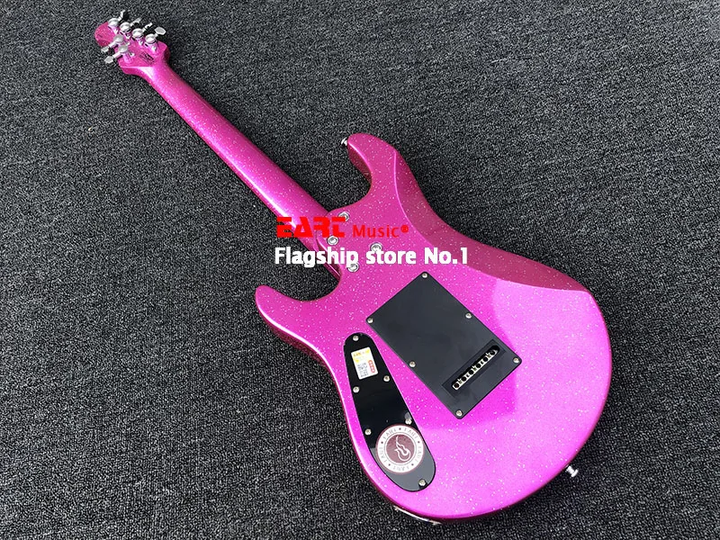 

EART electric guitar, metallic red paint, Korean bridge pickup, stainless steel character, charcoal burned Canadian maple neck