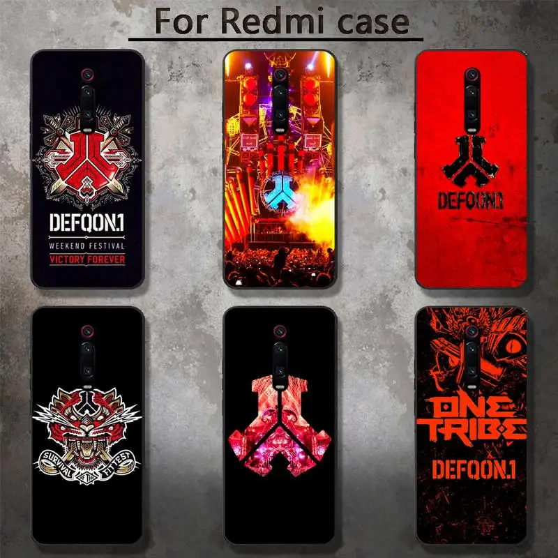 

Defqon.1 Festival Phone Case for RedMi 5 5plus 6 Pro 6A S2 4X GO 7A 8A 7 8 9 K20 case