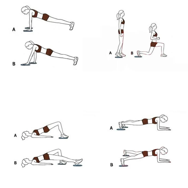 Скользящие диски скользящие для фитнеса скользящая пластина йоги тренажерного