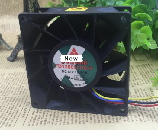

Для Emacro для Y.S TECH FD128032HB-P DC 12V 0.37A 80x80x32 мм вентилятор охлаждения сервера