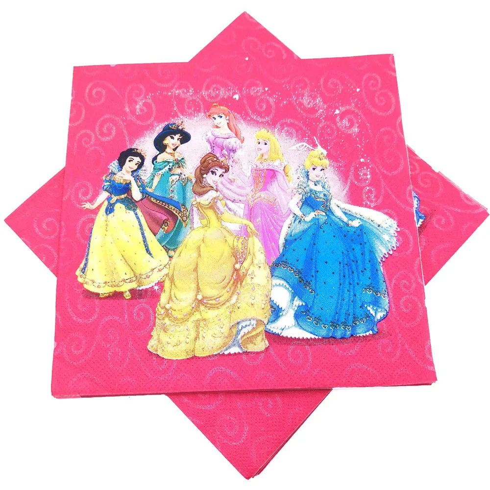 82pcs Disney Princess Girls Party Supplies Tableware Plate Cup Flag Tablecloth Straw Napkin Birthday Decoration Favor | Дом и сад