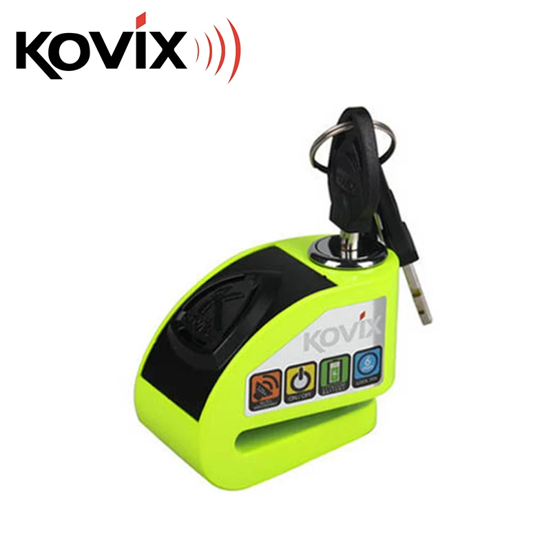 

Замок Kovix для дискового тормоза мотоцикла KD6 аксессуары для мотоциклов замок для мотоцикла защита от кражи Водонепроницаемая охранная сигн...