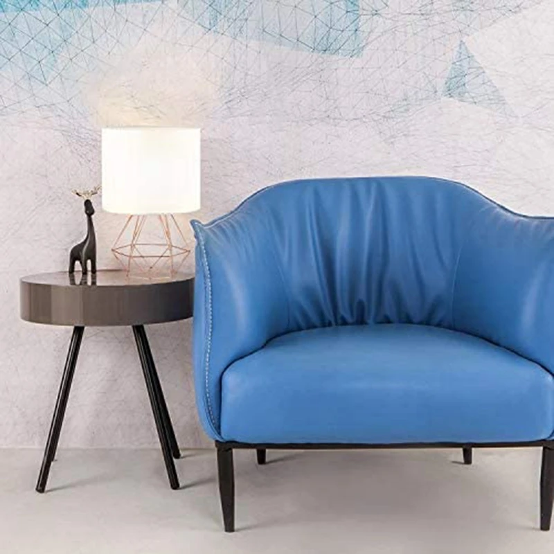 

Decorative Retro Geometric Table Lamp Drum Shade Bedside Home Lighting Light for Bedroom Living Study Room Lamp EU Plug