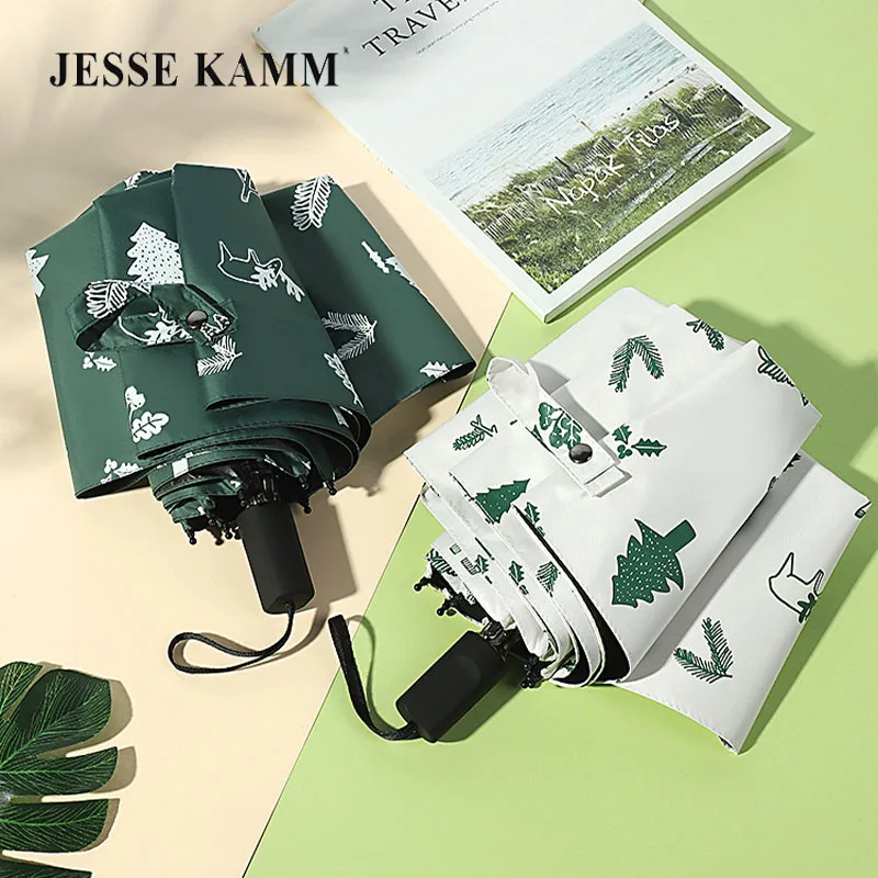 Jesse Kamm ручной лось Лес Складной от солнца или дождя двойной небольшой свежий