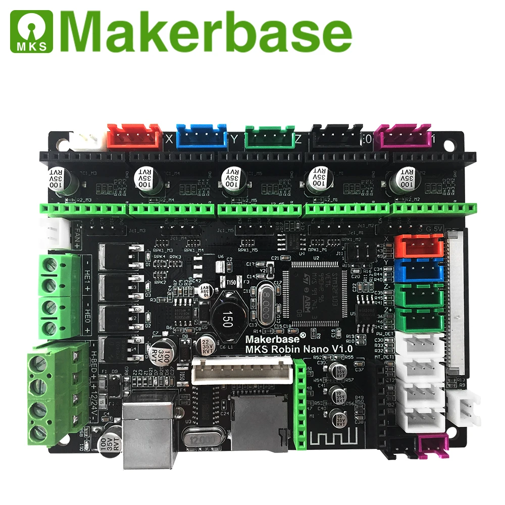 Makerbase 32 битный материнская плата MKS Robin серии панель управления совместим с