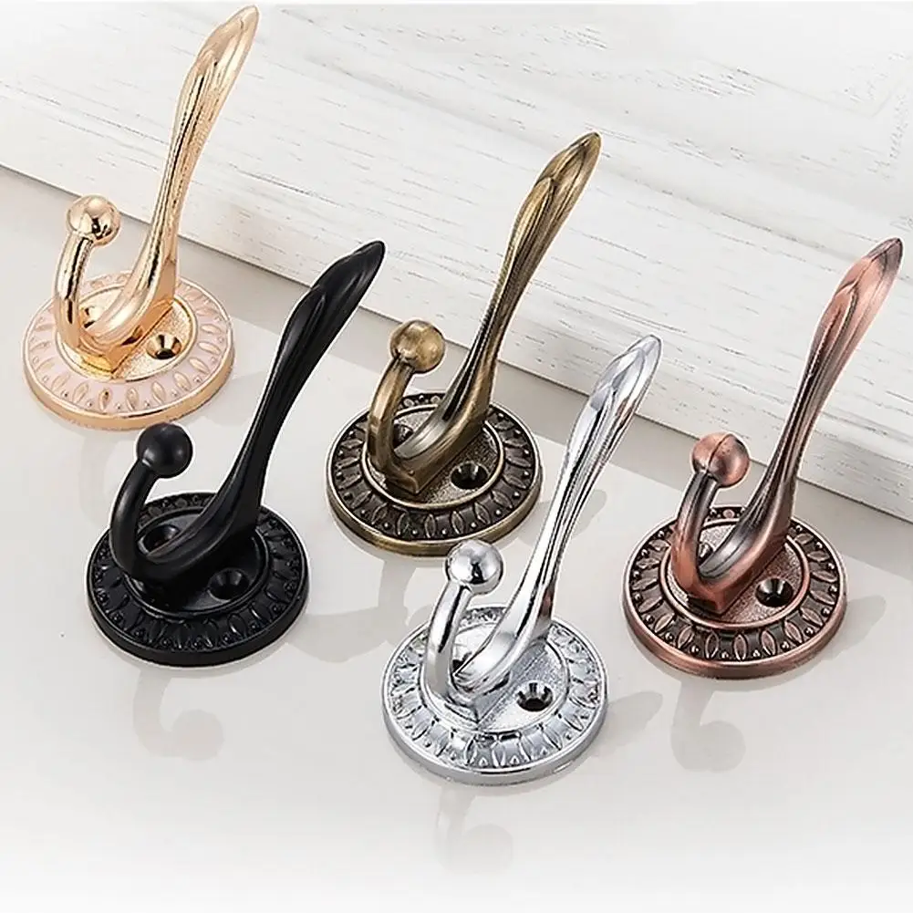 

Европейский стиль, одинарный крючок, настенный Подвесной Настенный шкаф для обуви, для ванной комнаты, одинарный металлический хромированн...