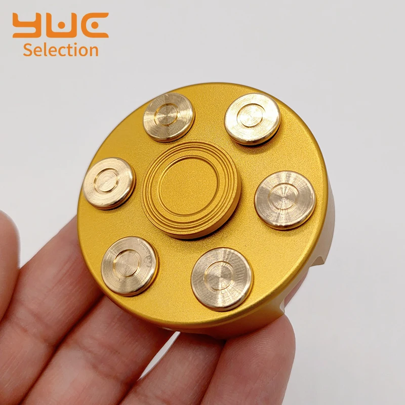 Латунный Спиннер YUC детские игрушки Gyro металлическая ручная игрушка высокая